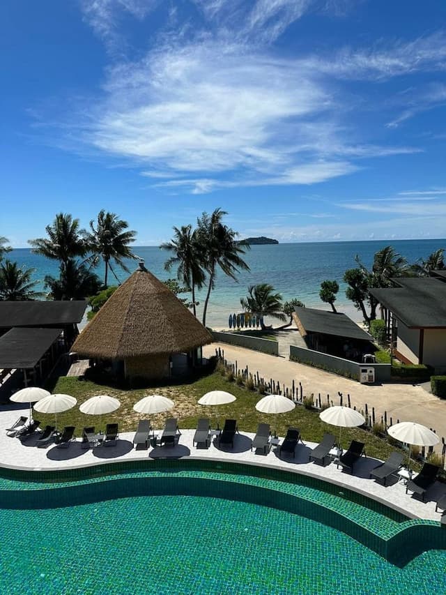 Superior Building Pool View