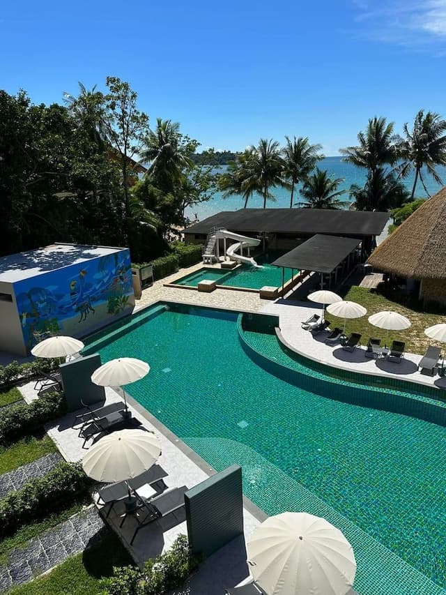 Superior Building Pool View