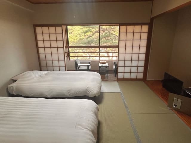 Japanese-style Twin Room, Non Smoking (with 8 Tatami, No Bath)