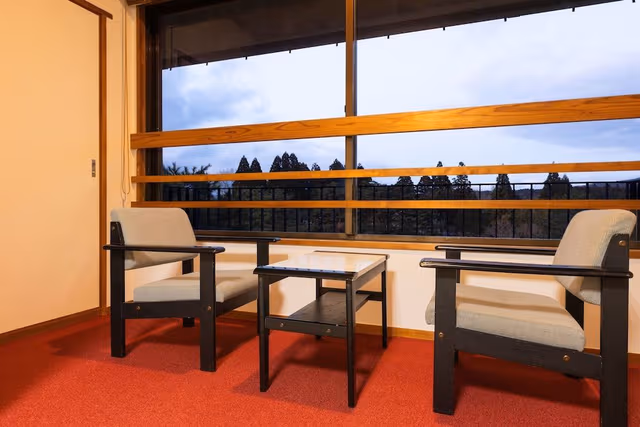 Top floor Japanese Style Room with 12 Tatami Non Smoking (No Bath)