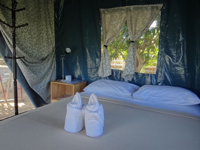 VIP Tent for 1 Person (Breakfast and Dinner Included)