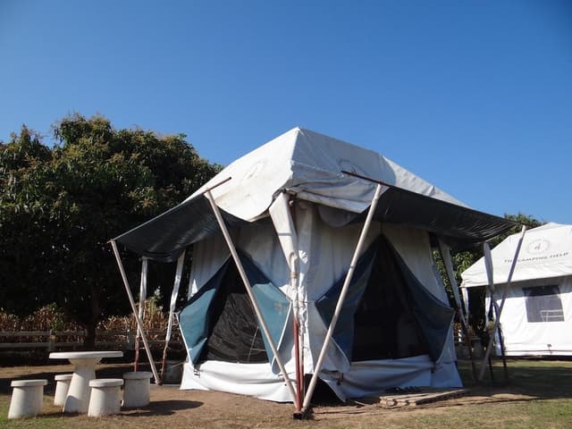 VIP Tent for 1 Person (Breakfast and Dinner Included)