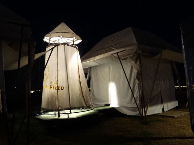 VIP Tent for 1 Person (Breakfast and Dinner Included)