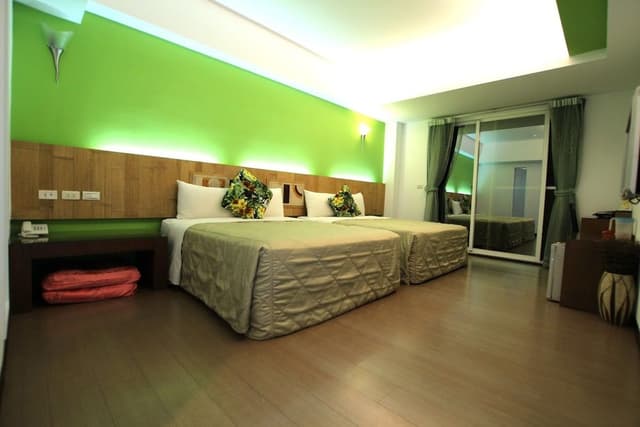 Superior Quadruple Room, 2 Double Beds, Balcony