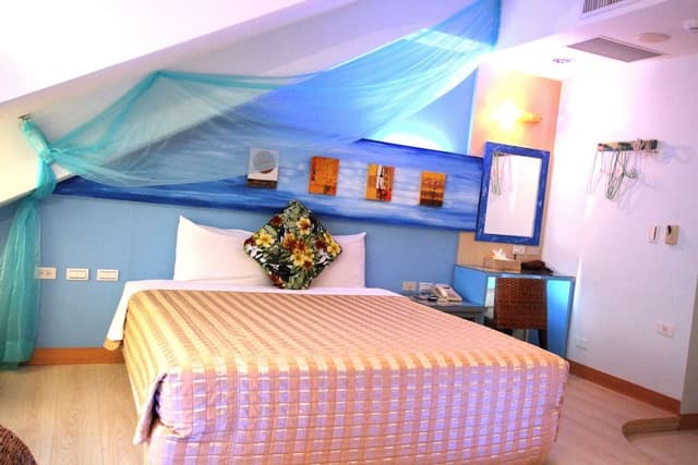 Deluxe Double Room, 1 Queen Bed, Balcony, Sea View