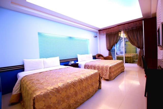 Superior Quadruple Room, 2 Double Beds, Balcony