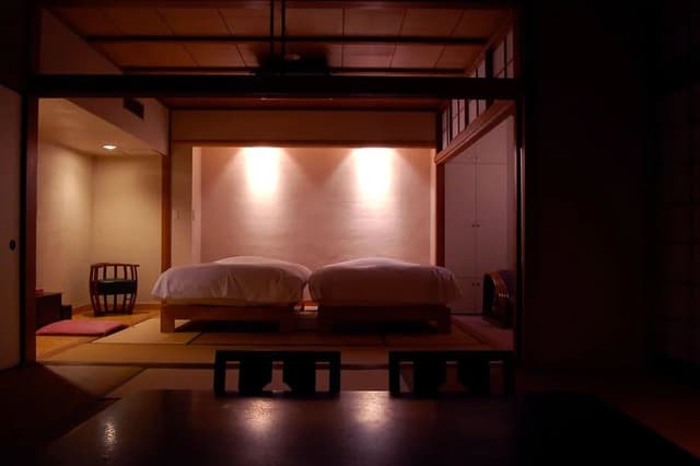 Japanese-Style Room with Private Bathroom and Two Bed (Minimum 2 Guests)