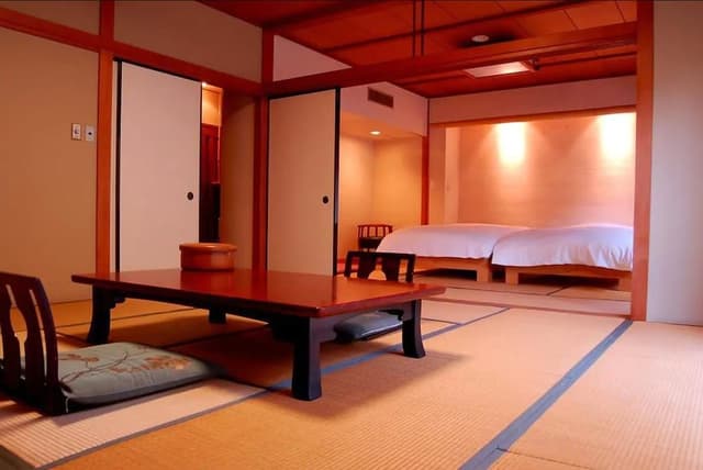 Japanese-Style Room with Private Bathroom and Two Bed (Minimum 2 Guests)