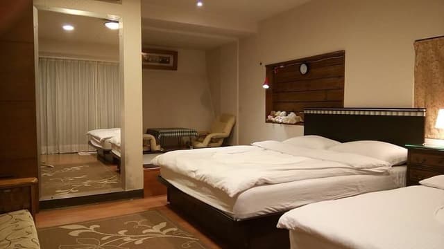 Family Room, 2 Double Beds (A)