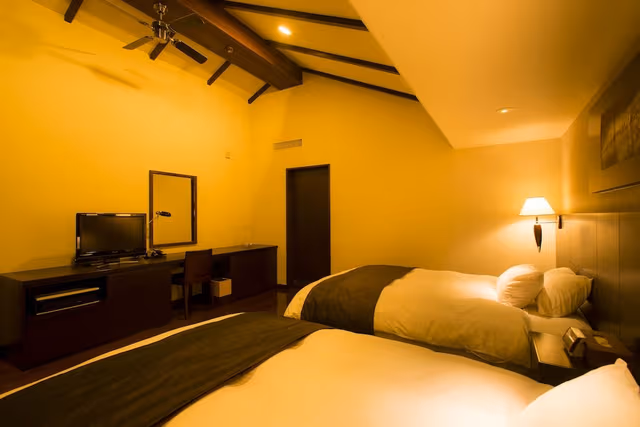Japanese-Western Room with private Onsen (indoor bath) Non-Smoking for 2-4 Guests Only