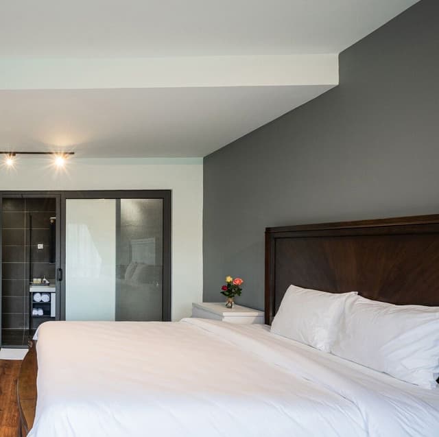 Spectacular Super King or Two Double Beds, Garden View