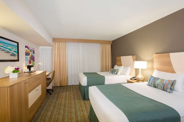 2 Double Beds, Non-Smoking, Wireless High-Speed Internet, Refrigerator, Coffee Maker