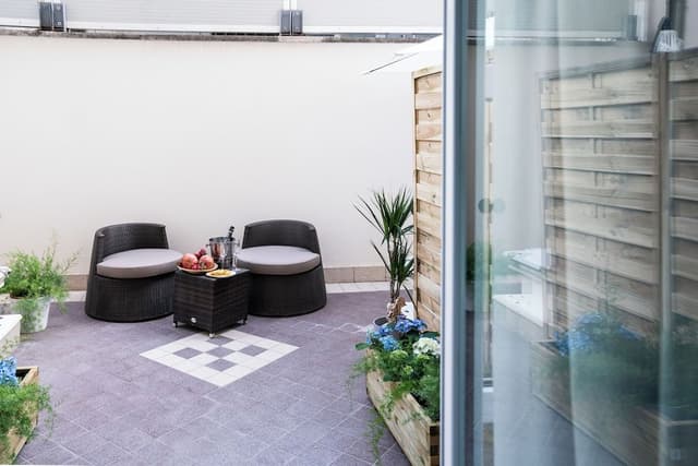 Executive Suite, 1 Queen Bed with Sofa bed, Terrace