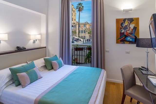 Deluxe Double Room, Balcony, City View