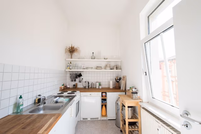 City Apartment, 1 Double Bed, Kitchen