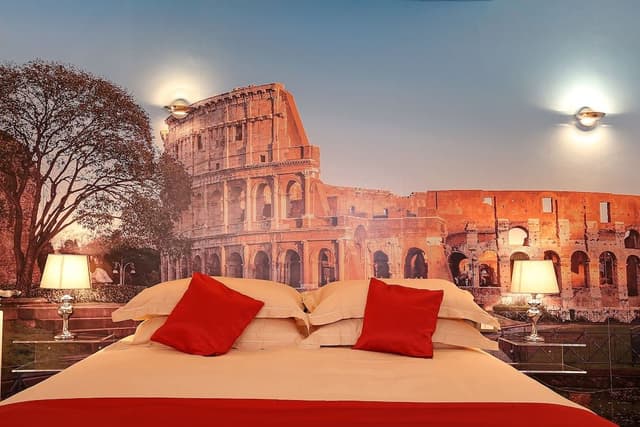 Deluxe Quadruple Room, 1 King Bed with Sofa bed