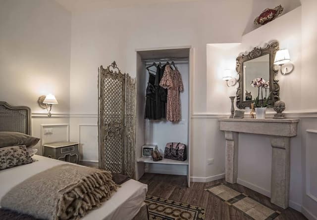 Deluxe Double Room, Private Bathroom, Garden Area (Nòstos)