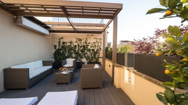 Presidential Suite, Terrace