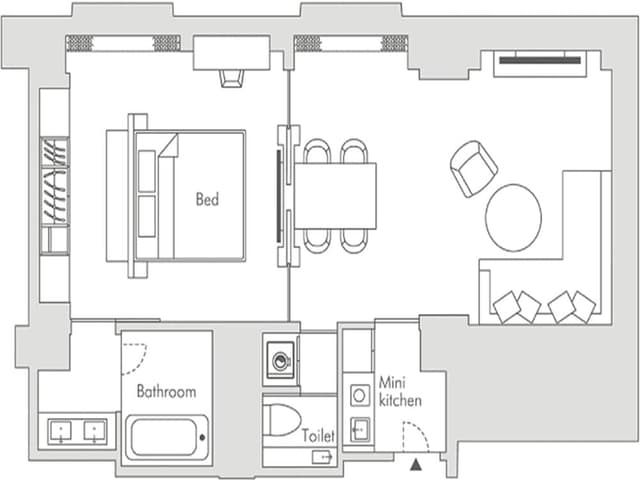 [Single Use] Espacio Suite with Lounge Access, Non Smoking