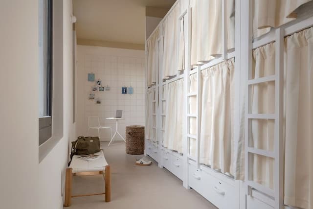 Bed in a 10 beds dorm