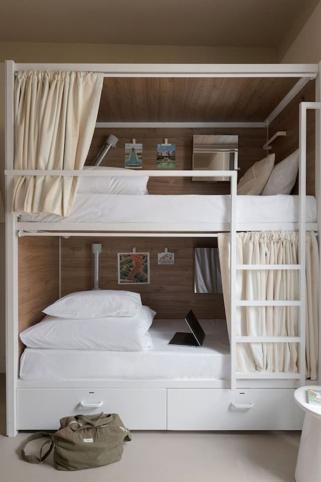 Bed in a 4 beds dorm