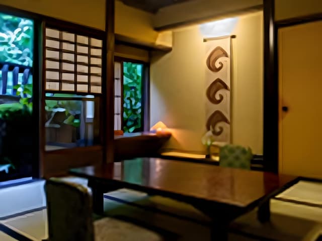 Nejiki or Tsuribana Japanese Style Room with 8 Tatami and Private Indoor Onsen - 14.6 sqm