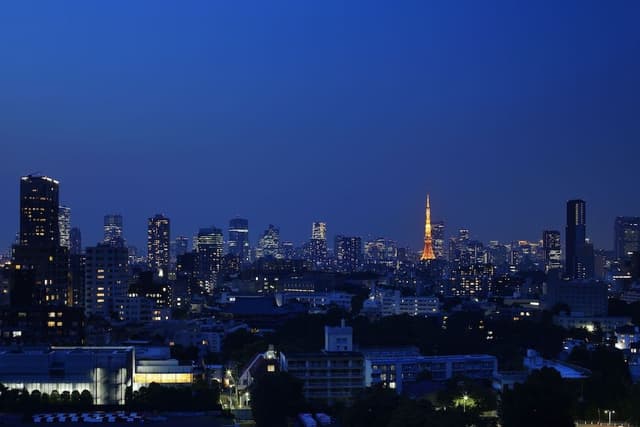 [Club Floor] Club Junior Suite Twin, Tokyo Tower View with Lounge Access, Non Smoking