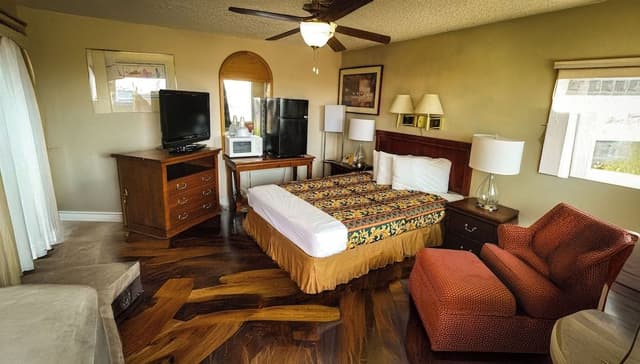 Deluxe Room, 1 Queen Bed, Non Smoking, Refrigerator & Microwave