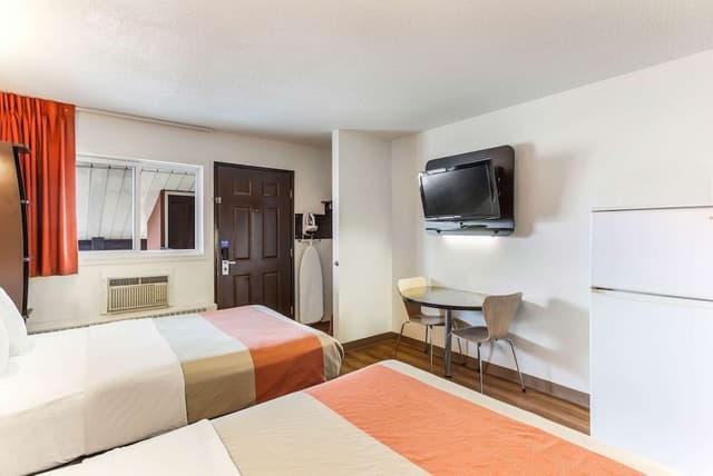 Standard Room, 2 Queen Beds, Non Smoking, Refrigerator & Microwave