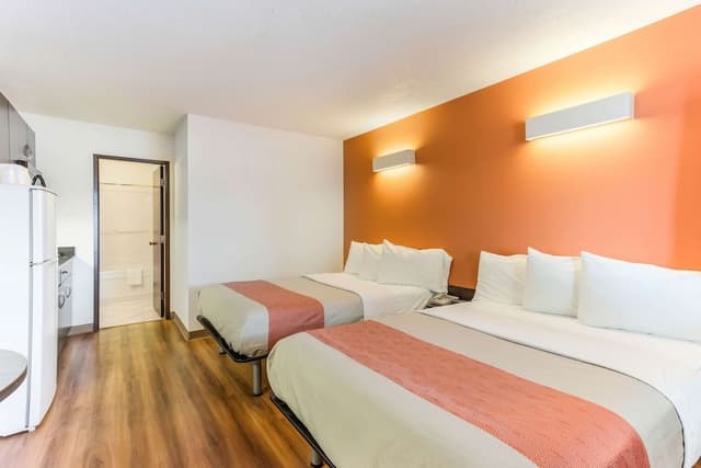 Standard Room, 2 Queen Beds, Non Smoking, Refrigerator & Microwave