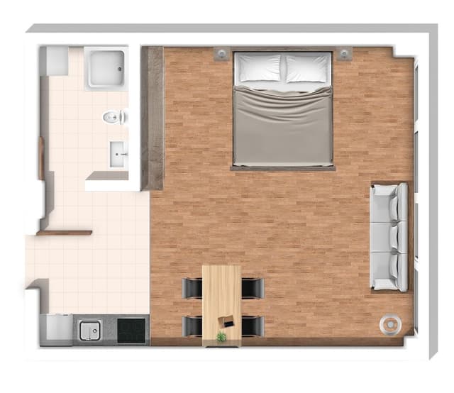 Comfort Studio (with Sofa, Online Check-In)