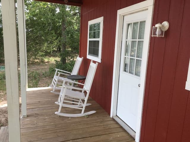 Deluxe Cabin, 1 Queen Bed, Kitchenette, Lake View