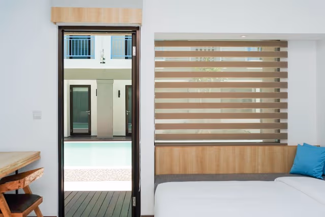 Deluxe Twin Room, Pool Access