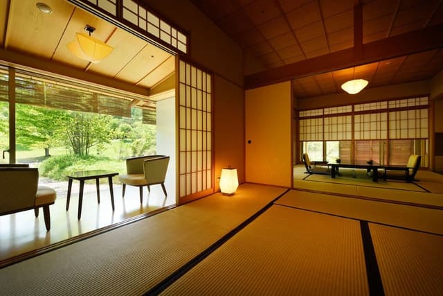 Japanese Style Room with Open-air Bath, Annex Building