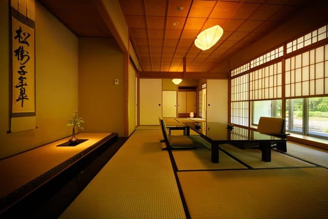 Japanese Style Room with Open-air Bath, Annex Building