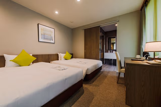 Deluxe Twin Room, Non Smoking (Main Building,30sqm)