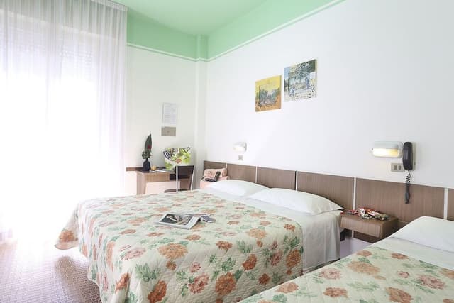 Family Double or Twin Room, Balcony, Partial Sea View