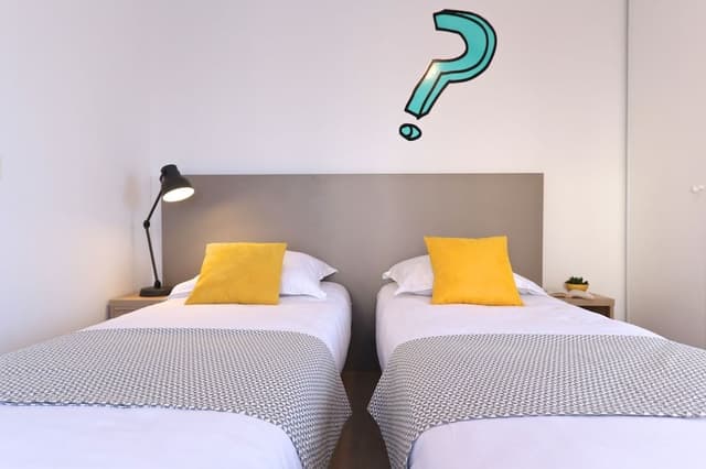 Studio, 2 Twin Beds