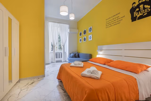 Deluxe Double Room, 1 Queen Bed with Sofa bed, Private Bathroom, Garden Area
