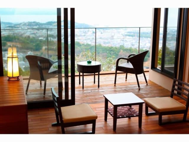 Japanese Western Style Room with Half Open-air Bath, 2F