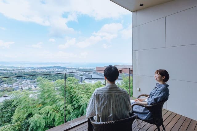 Japanese Western Style Room with Half Open-air Bath, 2F