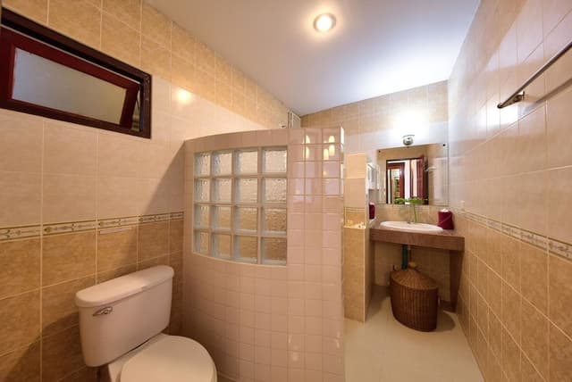Deluxe Triple Room, Kitchen, Poolside