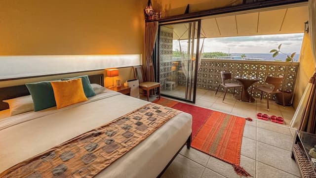 Double Room, 1 Queen Bed, Balcony, Ocean View