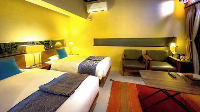 Twin Room, 2 Twin Beds, Balcony, Ocean View