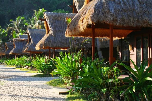 Beach Front Villa with Free Roundtrip Lio Airport Transfers