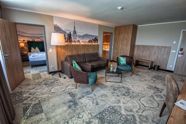 Suite, 1 Double Bed, Bathtub (Separate Living Room)