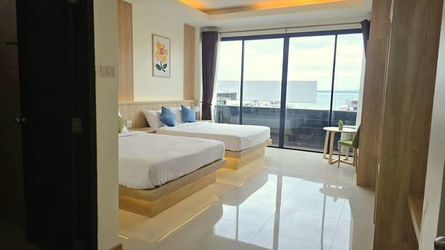 Family Room With Balcony