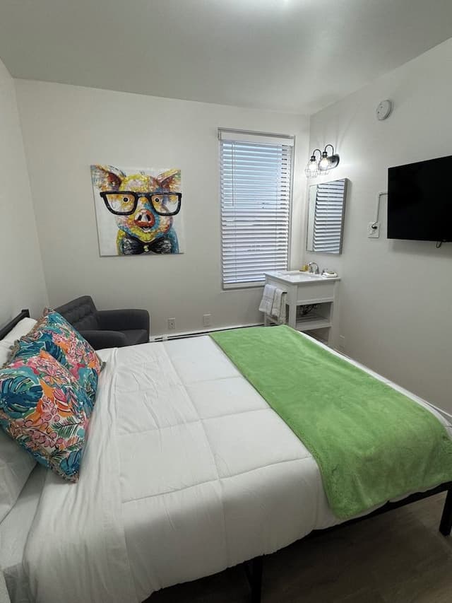 Basic Room, 1 Double Bed, Non Smoking, Shared Bathroom