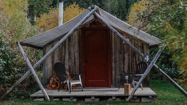 Glamping Cabin (No Electricity, No Water, No Pets )