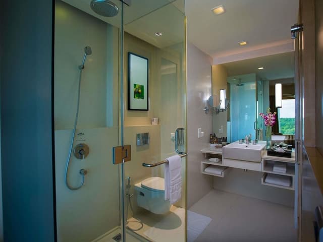 Premier King Bed with Pool View and Lounge Access - Happy Hours 6:30 PM to 8:30 PM